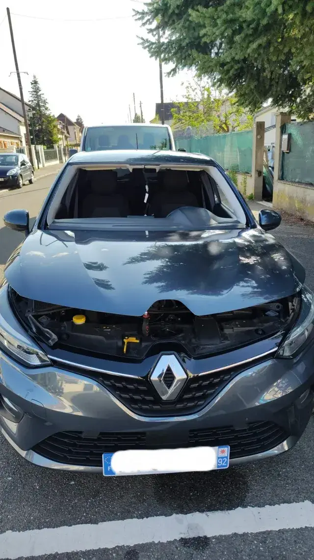 voiture accidenté