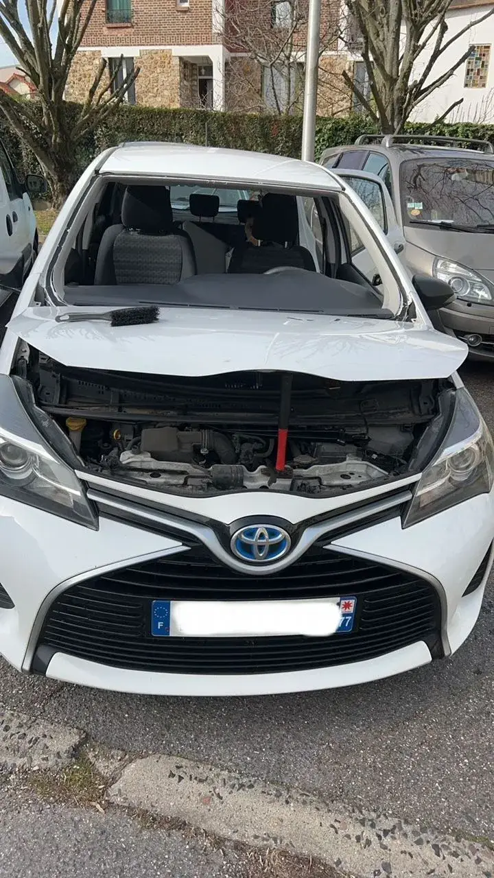 voiture accidenté