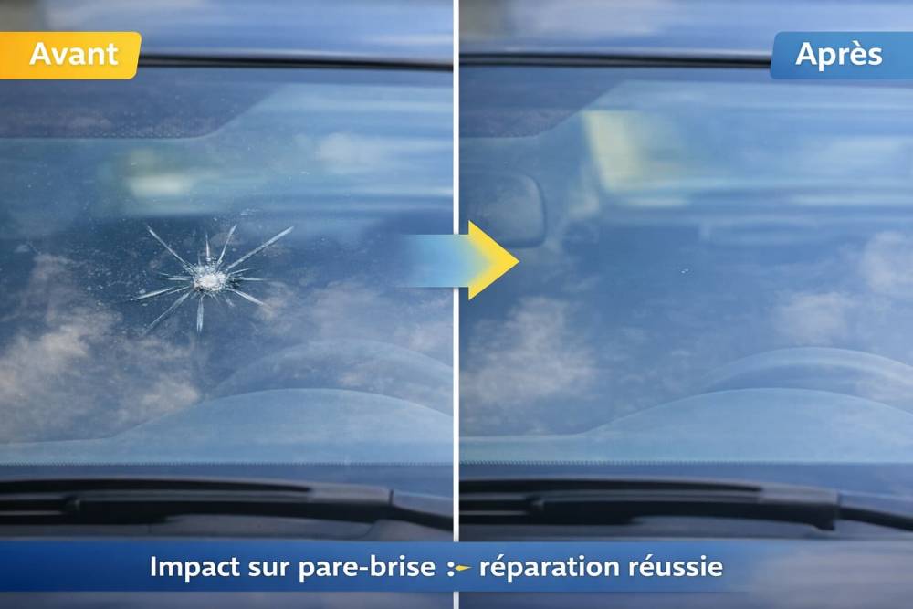 Réparation ou remplacement pare-brise ?
